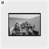 アートポストカード-Walla Walla Wheat Harvest
 - ラッセル リー Postcard.
