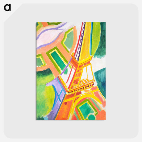 アートポストカード-Eiffel Tower
 - セントルイス美術館 Postcard.