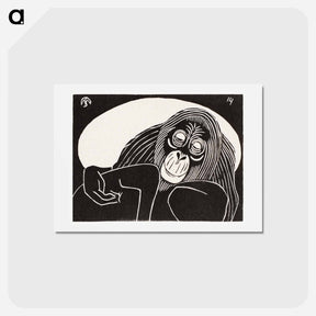 アートポストカード-Orangutan
 - サミュエル ジェスルン Postcard.