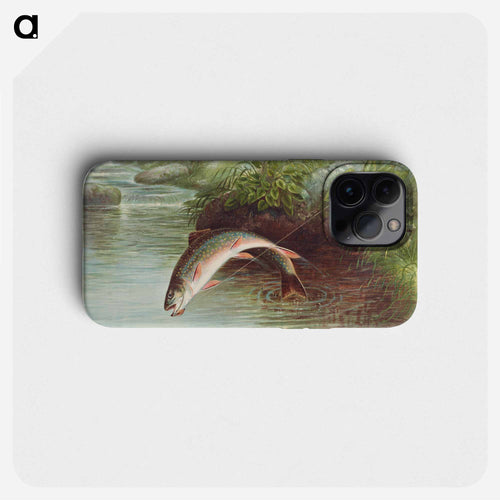 Leaping Brook Trout
 - サミュエル キルボーン Phone Case.
