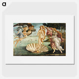 The Birth of Venus - Sandro Botticelli Poster.