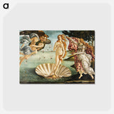 アートポストカード-The Birth of Venus - サンドロ ボッティチェッリ Postcard.