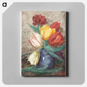 アートパネル-Tulips in a Vase
 - シエンチェ メスダグ ファン ハウテン Canvas.
