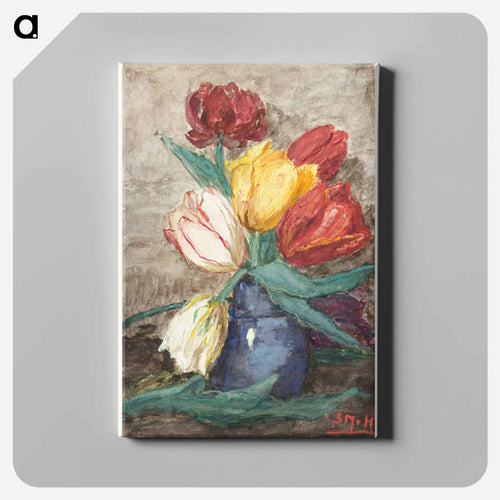 Tulips in a Vase
 - Sienje Mesdag van Houten Canvas.