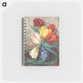 アートメモ帳-Tulips in a Vase
 - シエンチェ メスダグ ファン ハウテン Memo.