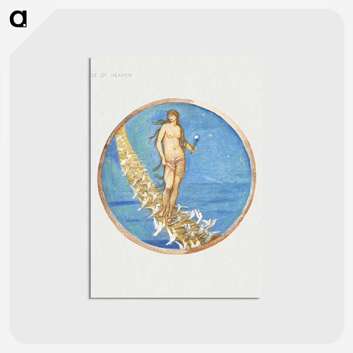 天国のバラ - フラワーブック Postcard.