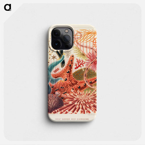 Great Barrier Reef Echinoderms - オーストラリアのグレートバリアリーフ Phone Case.