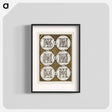 アートポスター-Superimposed Letters Spelling the Names of Illustrious Women of Ancient Rome
 - 書道のお手本 Poster.