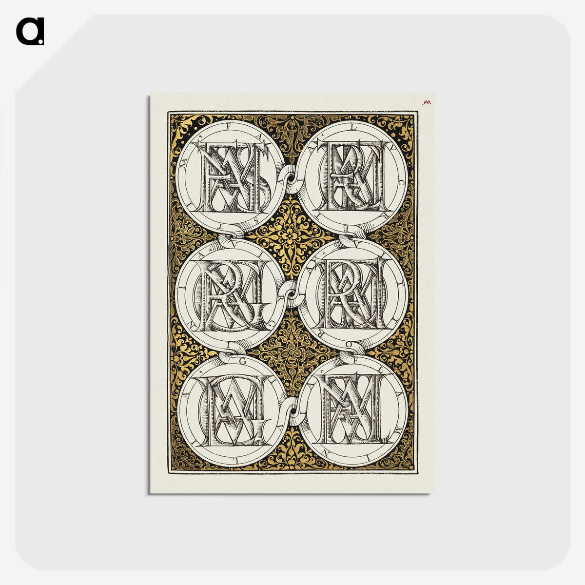 1-1_The-Model-Book-of-Calligraphy_postcard
