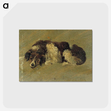 アートポストカード-A dog - テオ ファン ドゥースブルフ Postcard.