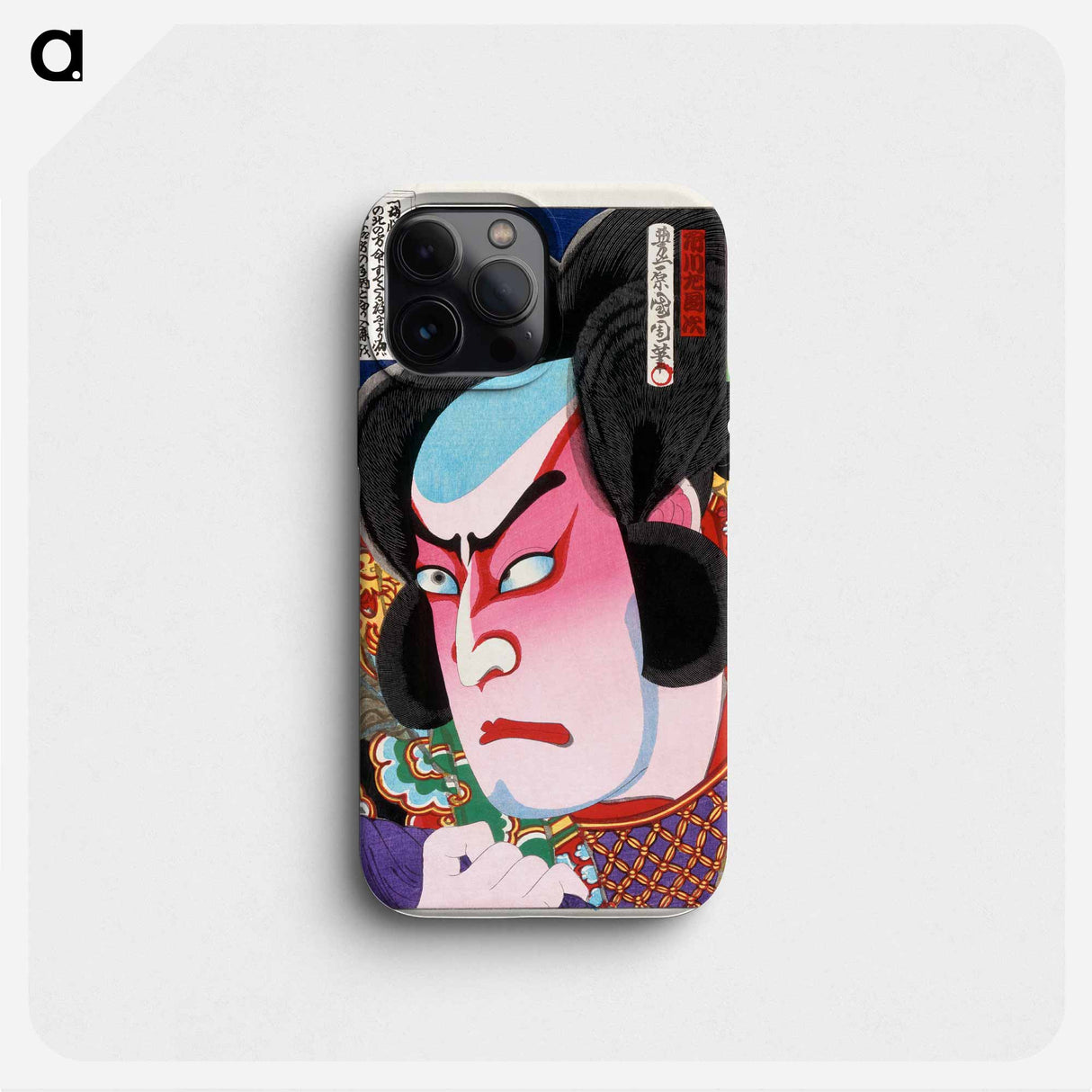 The Actor Ichikawa Sadanji I as Fukashichi - Toyohara Kunichika Phone Case.