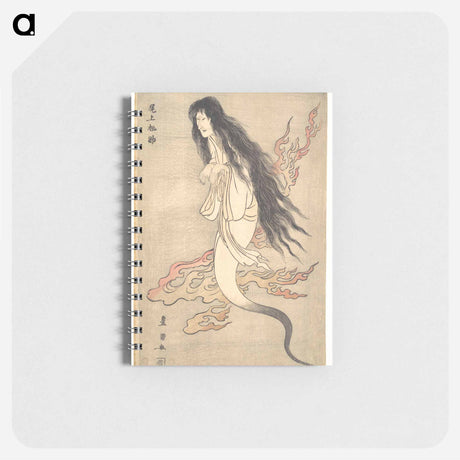 アートメモ帳-Onoe Matsusuke as the Ghost of the Murdered Wife Oiwa, in "A Tale of Horror from the Yotsuya Station on the Tokaido Road"
 - 歌川 豊国 Memo.