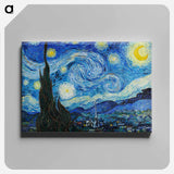 The Starry Night - フィンセント ファン ゴッホ Canvas.