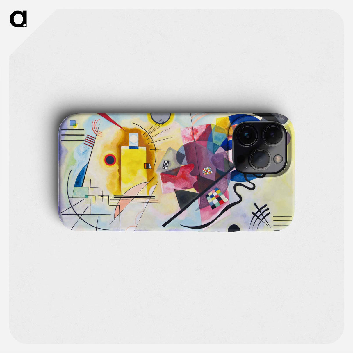 Yellow-Red-Blue - Wassily Kandinsky Phone Case.