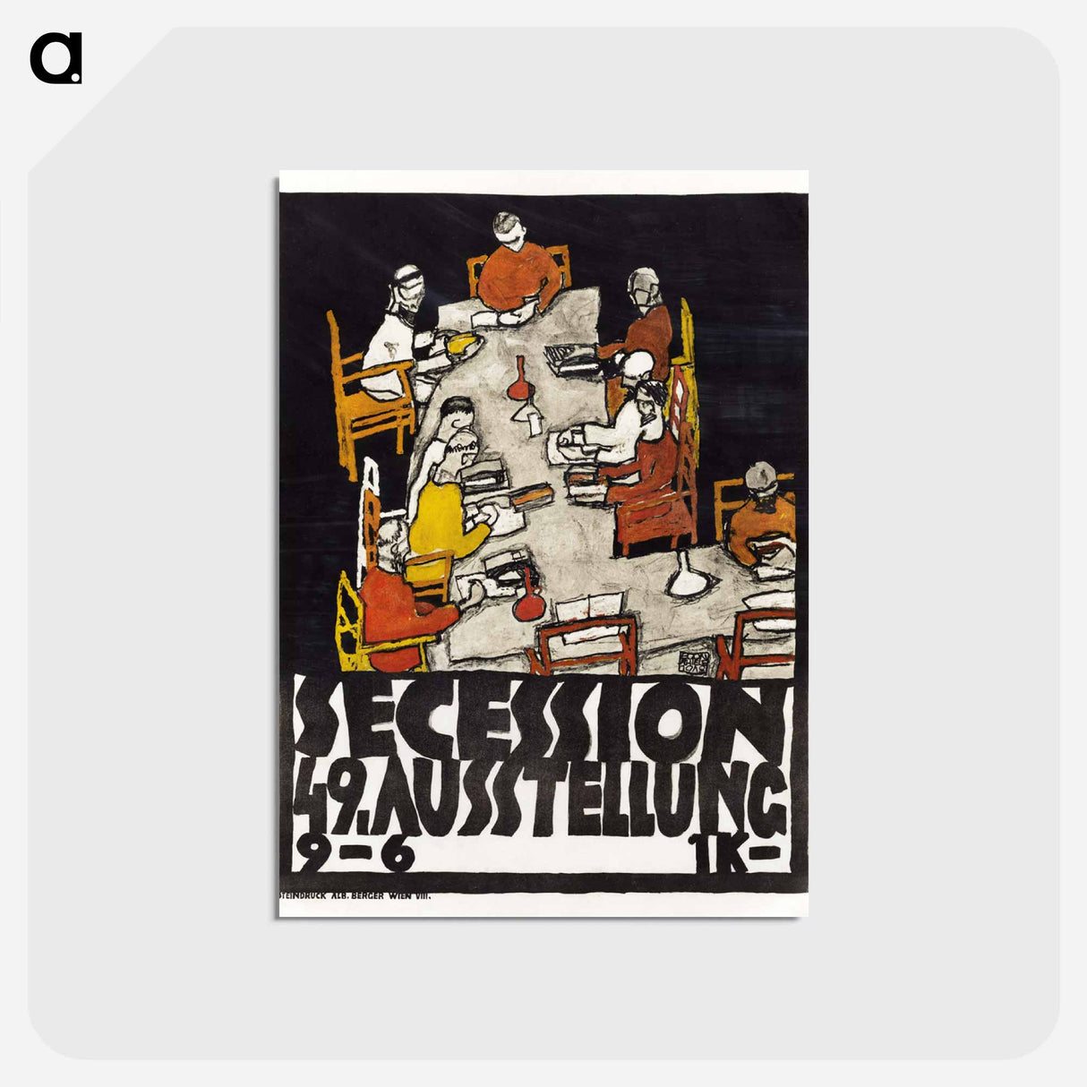 アートポストカード-49th Secession Exhibition
 - ウィーン博物館 Postcard.