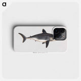 Porbeagle, female - Wilhelm von Wright Phone Case.