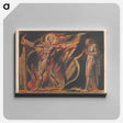 アートパネル-Jerusalem, Plate 26, "Such Visions Have...." - ウィリアム ブレイク Canvas.