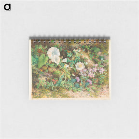 アートメモ帳-Flower Study - ウィリアム ヘンリー ハント Memo.