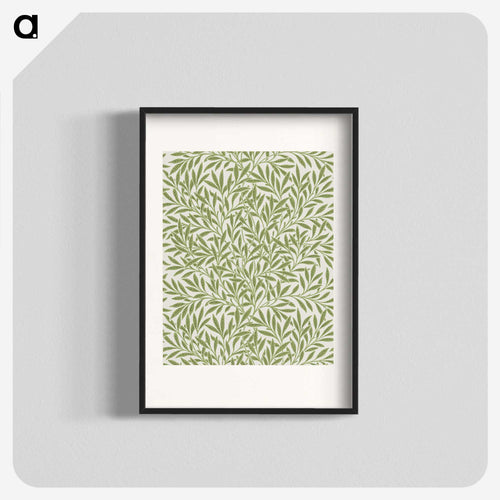 William Morris's Willow pattern - ウィリアム モリス Poster.