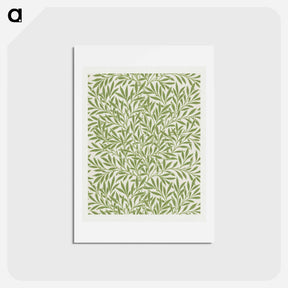 アートポストカード-William Morris's Willow pattern - ウィリアム モリス Postcard.