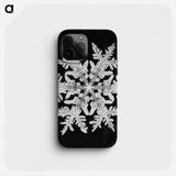 Wilson Bentley's Snowflake 920 - ウィルソン ベントレー Phone Case.