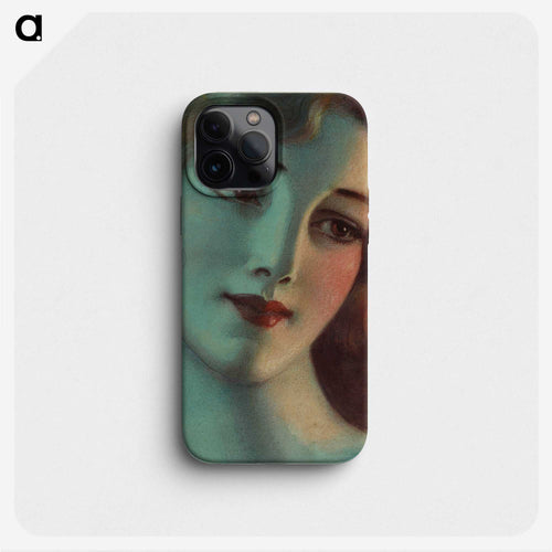 金髪の少女の頭部 - ウワディスワフ テオドール ベンダ Phone Case.