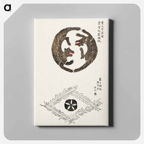 アートパネル-Tigers - 八丘椿 Canvas.