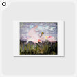 アートポストカード-Roseate Spoonbills - アボット ハンダーソン セイヤー Postcard.