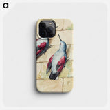 Two wallcreepers - アールト シューマン Phone Case.