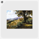1-20_Albert-Bierstadt_postcard