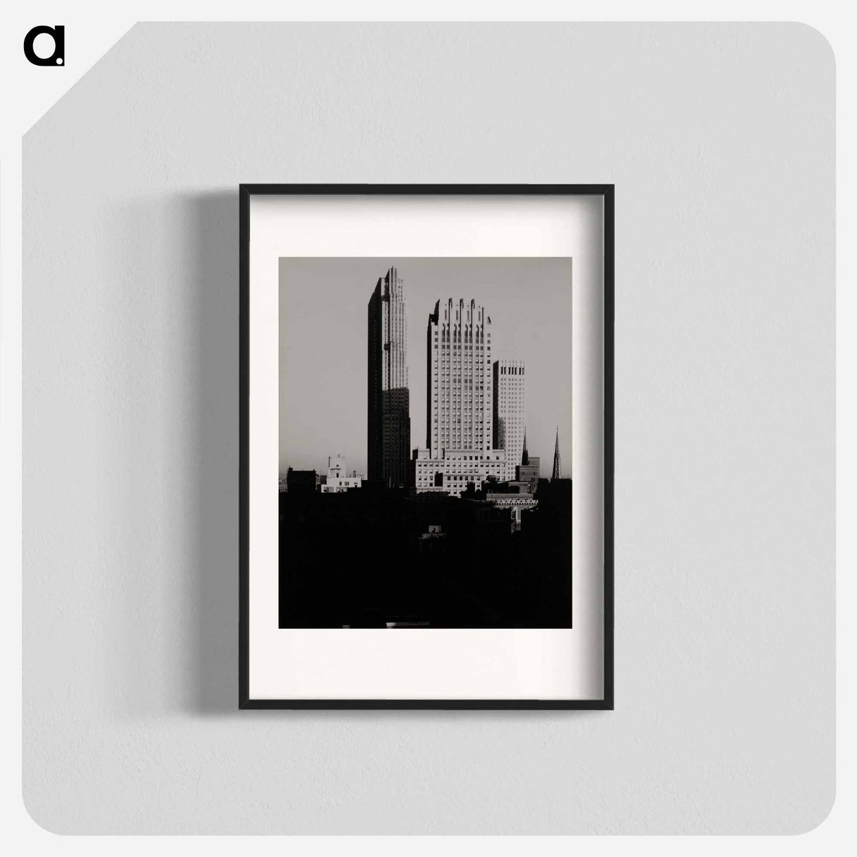 New York from the Shelton - アルフレッド スティーグリッツ Poster.