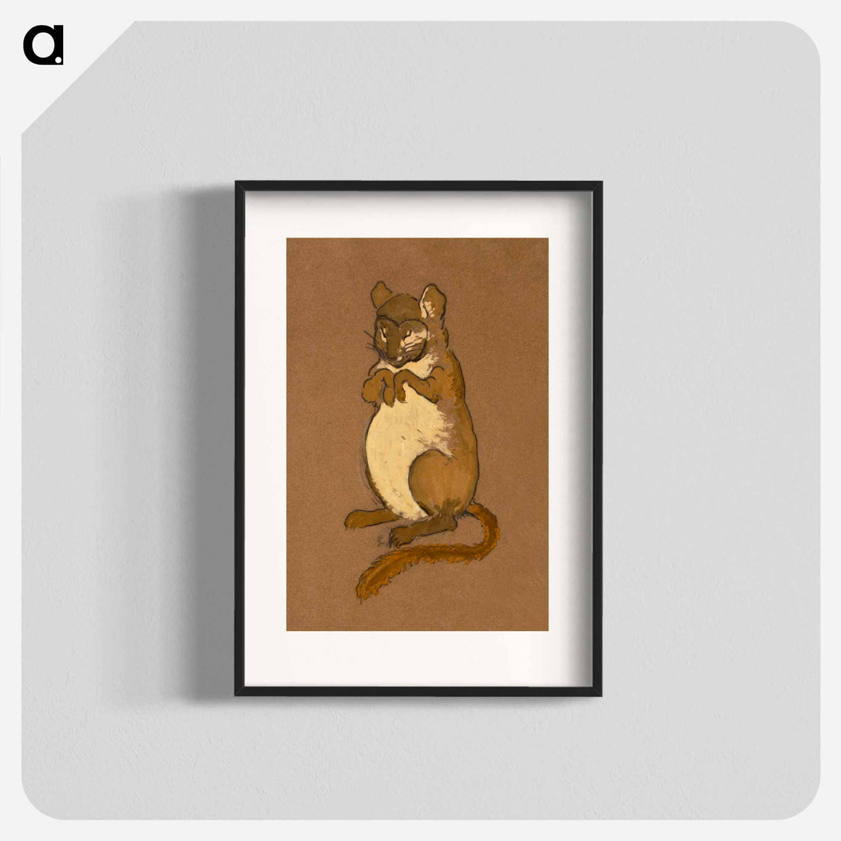 Dormouse Costume Design for Alice in Wonderland - Alice in Wonderland Poster.
