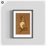 Dormouse Costume Design for Alice in Wonderland - Alice in Wonderland Poster.