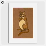Dormouse Costume Design for Alice in Wonderland - Alice in Wonderland Poster.