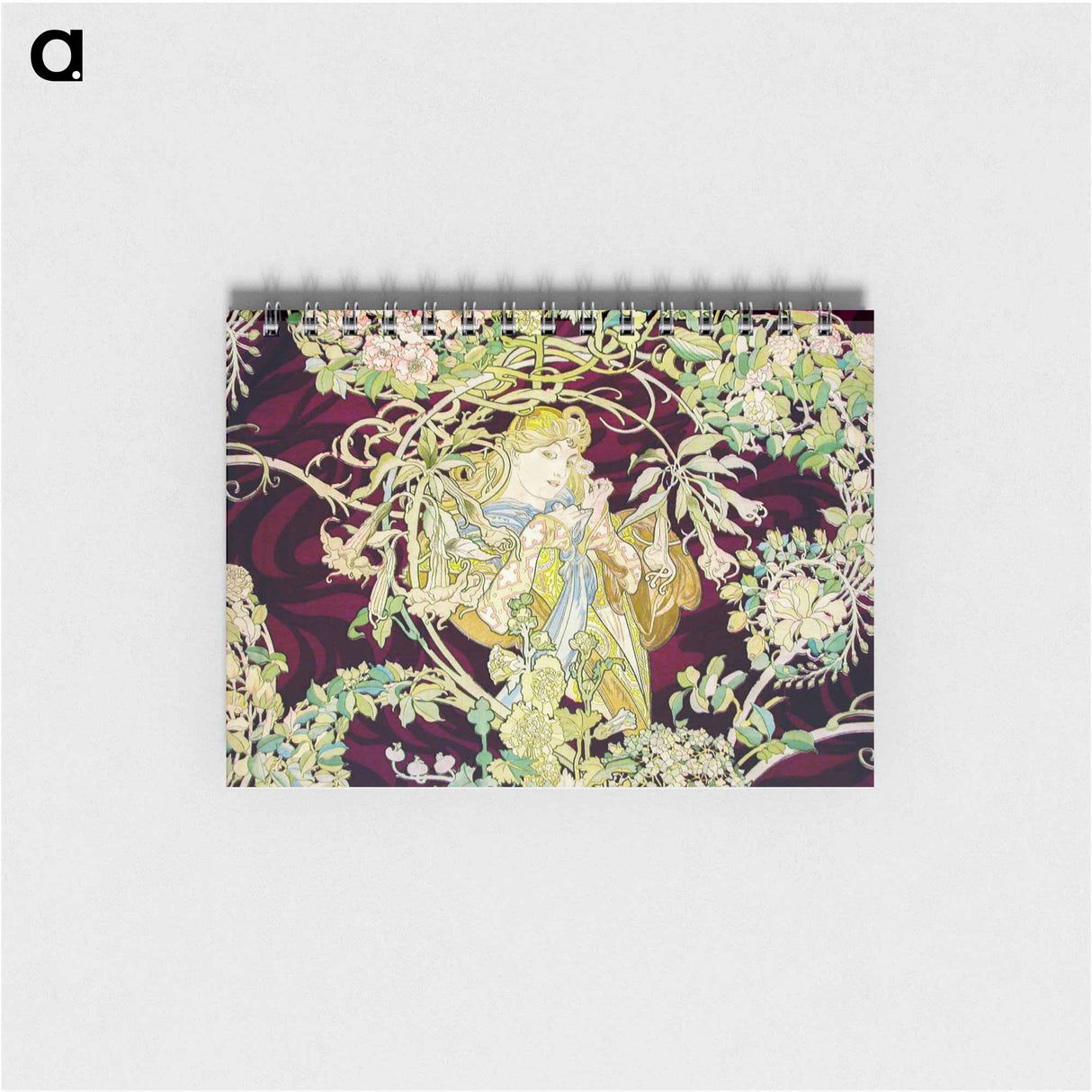 Femme à marguerite - アルフォンス ミュシャ Memo.