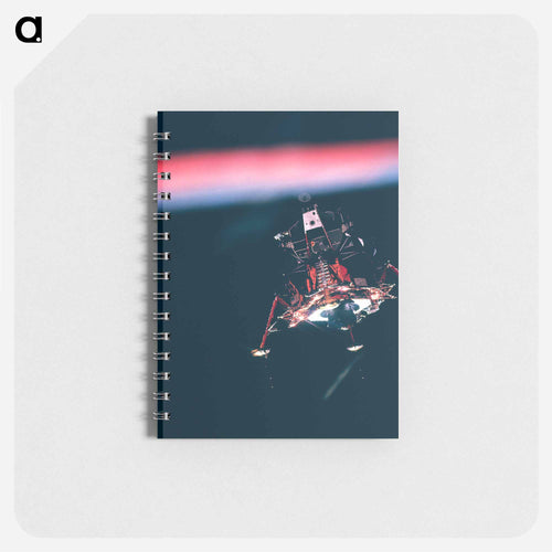 Eagle prior to descent to the moon - Apollo moon landing memo.