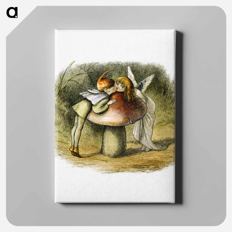 アートパネル-Forest Nymphs from In Fairy Land
 - 大英図書館 Canvas.