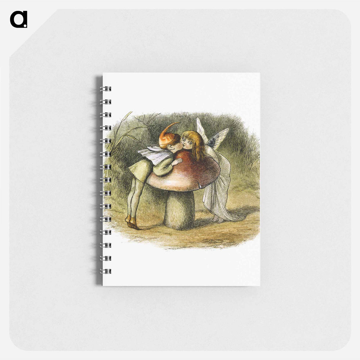 アートメモ帳-Forest Nymphs from In Fairy Land
 - 大英図書館 Memo.