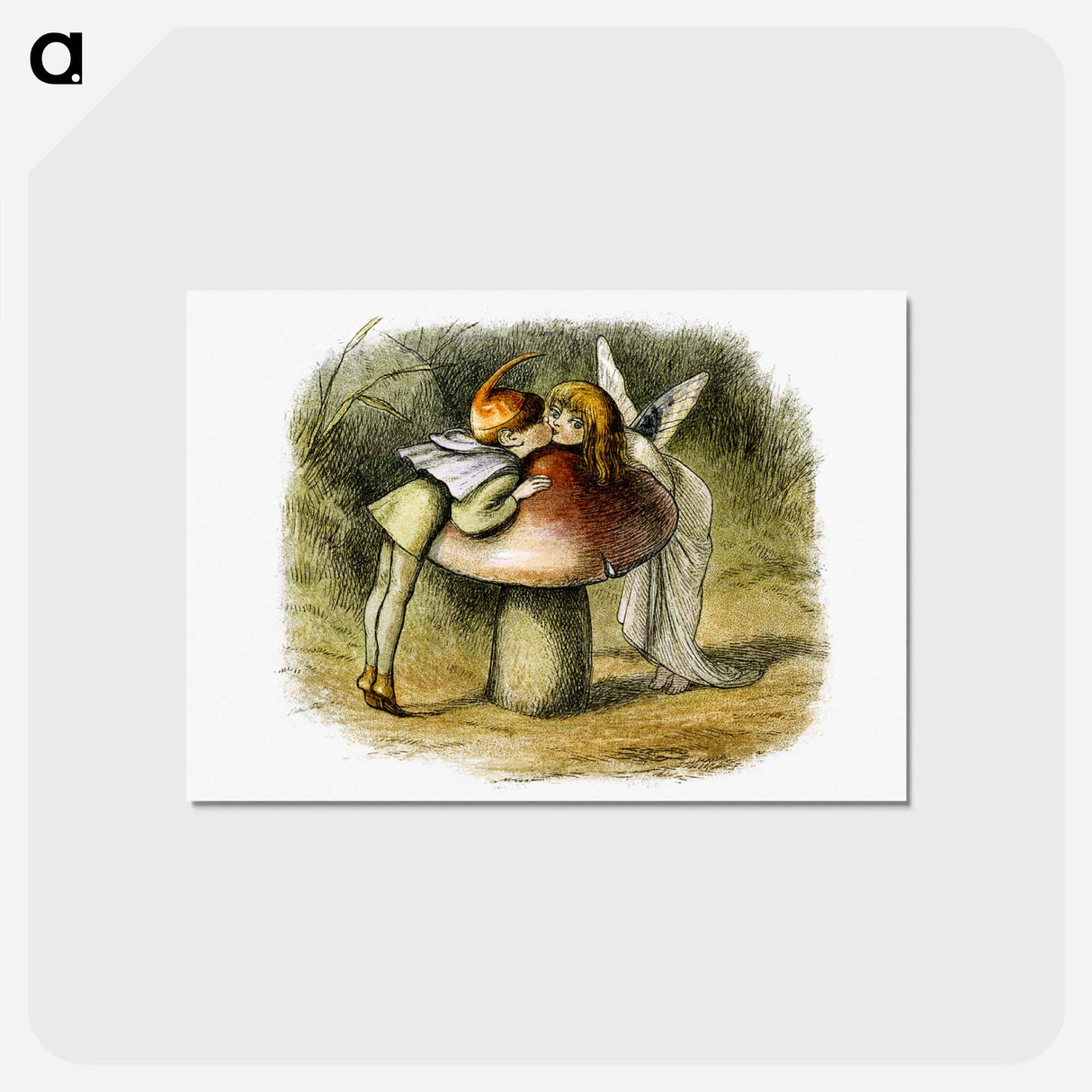 アートポストカード-Forest Nymphs from In Fairy Land
 - 大英図書館 Postcard.