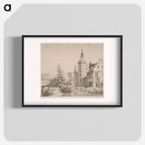 Frederiksborg Castle.Party at Møntbroen - クリステン ケプケ Poster.