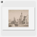 Frederiksborg Castle.Party at Møntbroen - クリステン ケプケ Poster.