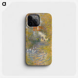 The Geese - Claude Monet Phone Case.