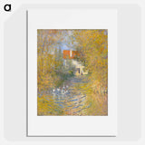 The Geese - Claude Monet Poster.