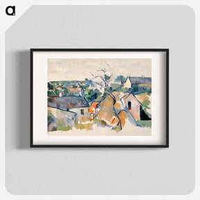 アートポスター-Rooftops
 - ダラス美術館 Poster.