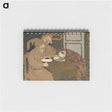 アートメモ帳-Two Women Drinking Coffee - エドゥアール ヴュイヤール Memo.