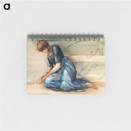 アートメモ帳-The Briar Rose Series - Study for 'The Garden Court' - エドワード バーン ジョーンズ Memo.
