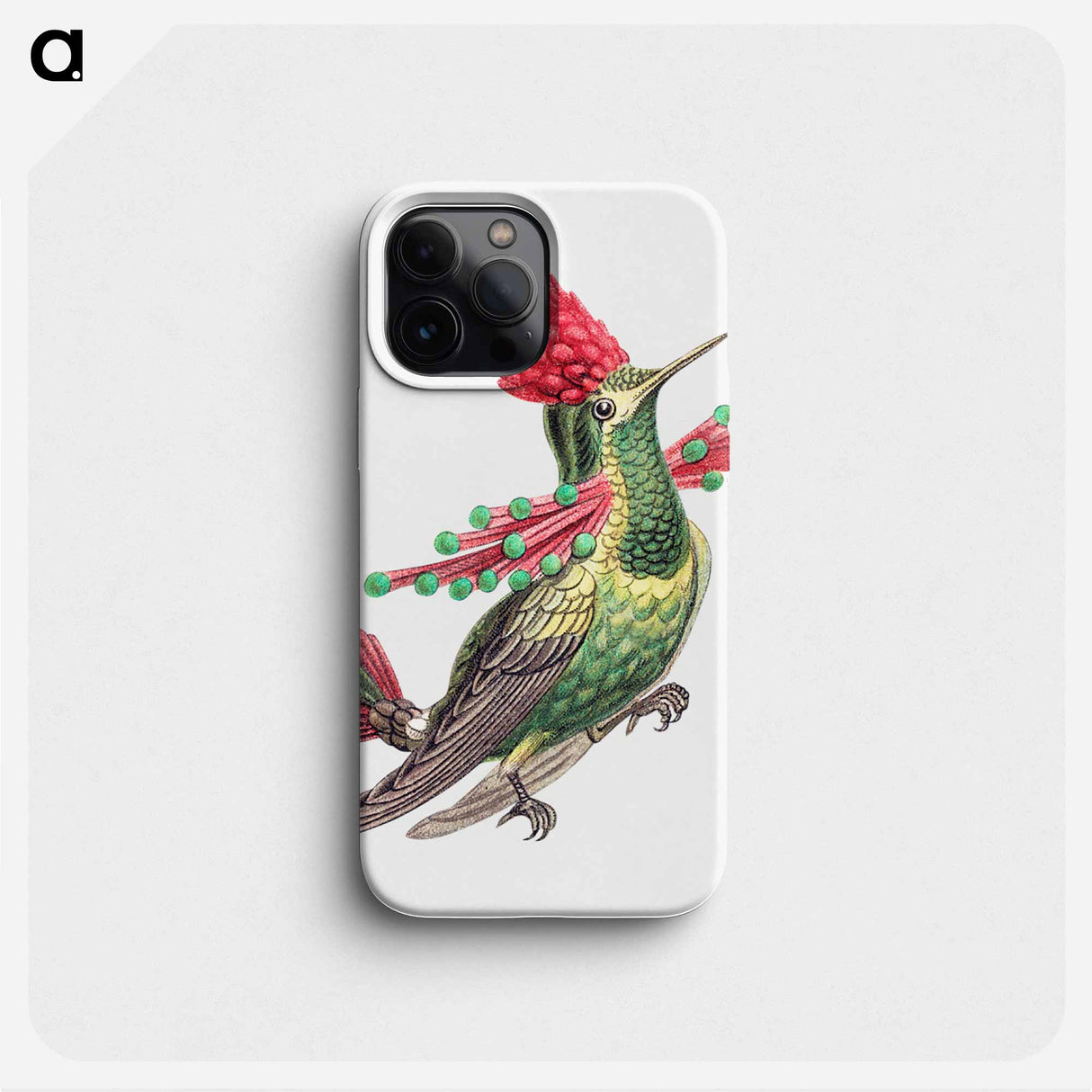 Colorful vintage hummingbird illustration - エルンスト ヘッケル Phone Case.