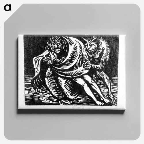 Blocksberg gang - Ernst Heinrich Barlach Canvas.