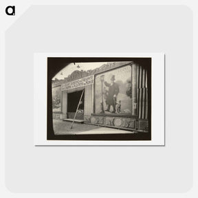 アートポストカード-Fête du Trone
 - ウジェーヌ アジェ Postcard.