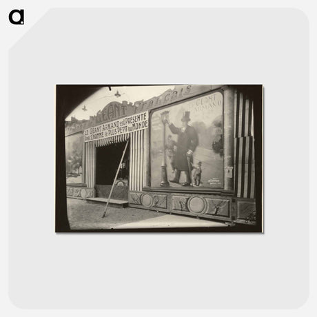 アートポストカード-Fête du Trone
 - ウジェーヌ アジェ Postcard.